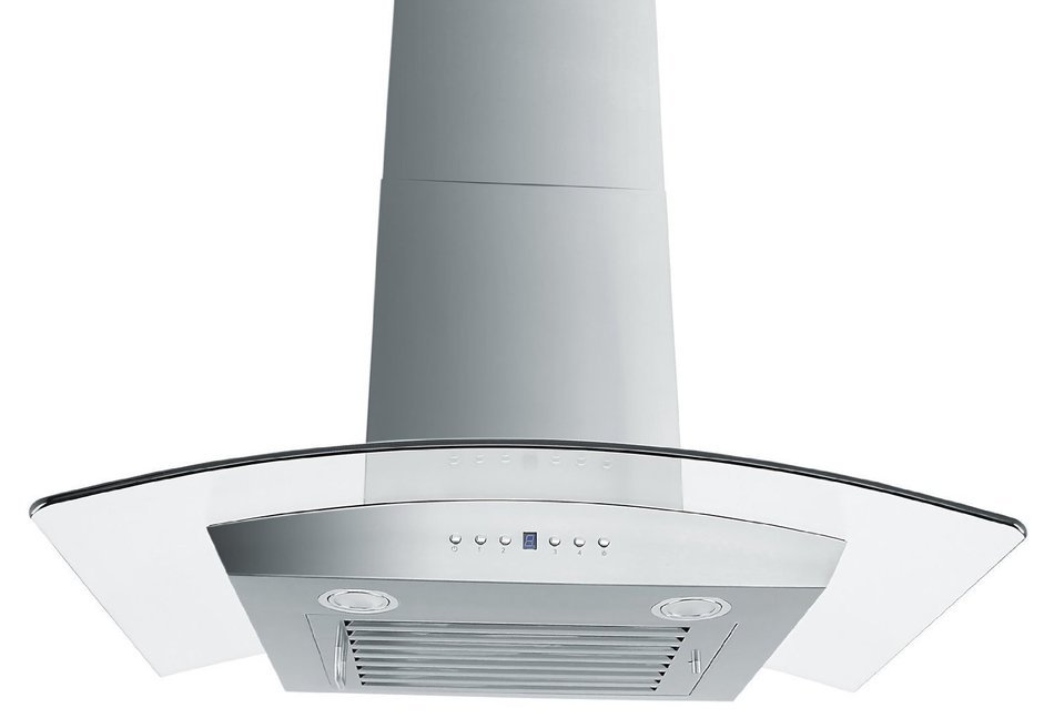 Z Line KZ-30-LED Stainless Steel and Glass Range Hood, 30-Inch N2