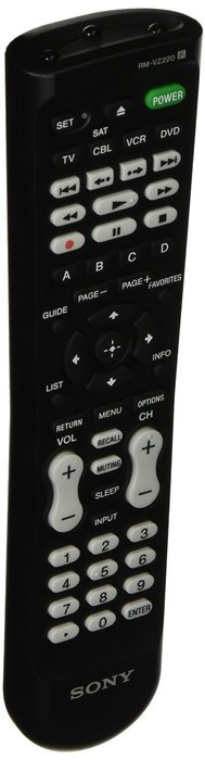 Sony RMVZ220 Remote Control Up To 4 Compatible Video Components (Black) (Discontinued by Manufacturer)