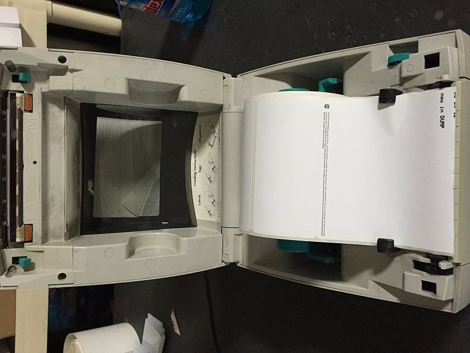 Zebra LP 2443 desktop thermal label printer N6
