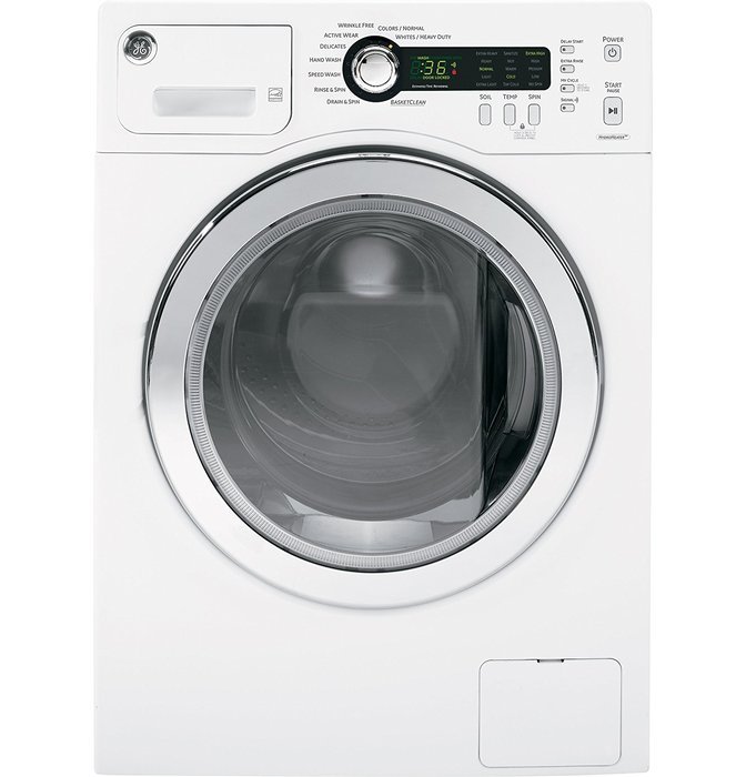 Ge GIDDS-290060 Energy Star 2.2 Cu.Ft. Front Load Washing Machine, White, Multiple Cycles N4