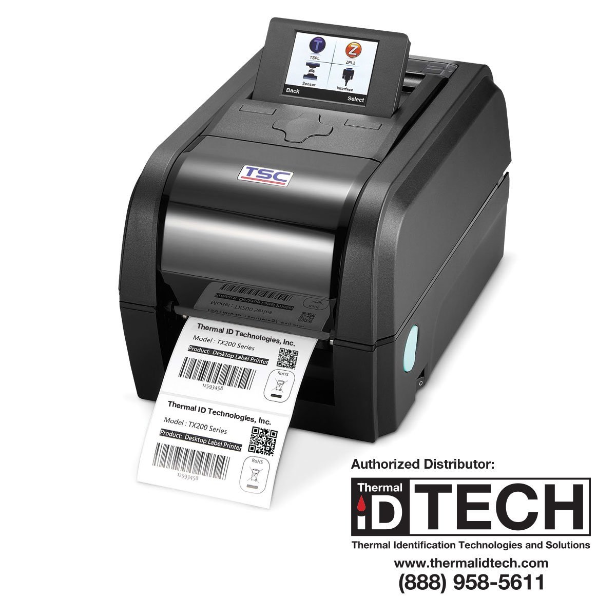 TX200 (200DPI), TX300 (300DPI) and TX600 (600DPI) Series Printer with