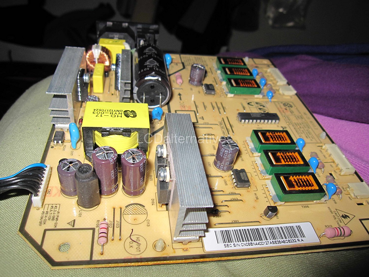 Samsung Syncmaster 215tw, PN NB-20 REV0.2, LCD Monitor Repair Kit, Not ...