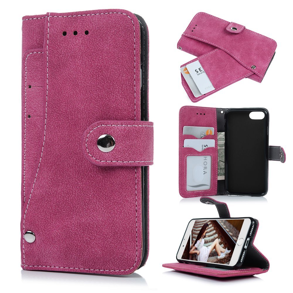 IPhone 7 Case (4.7 inch) - Slim Fit Wallet Counterfeit Cashmere Leather ...