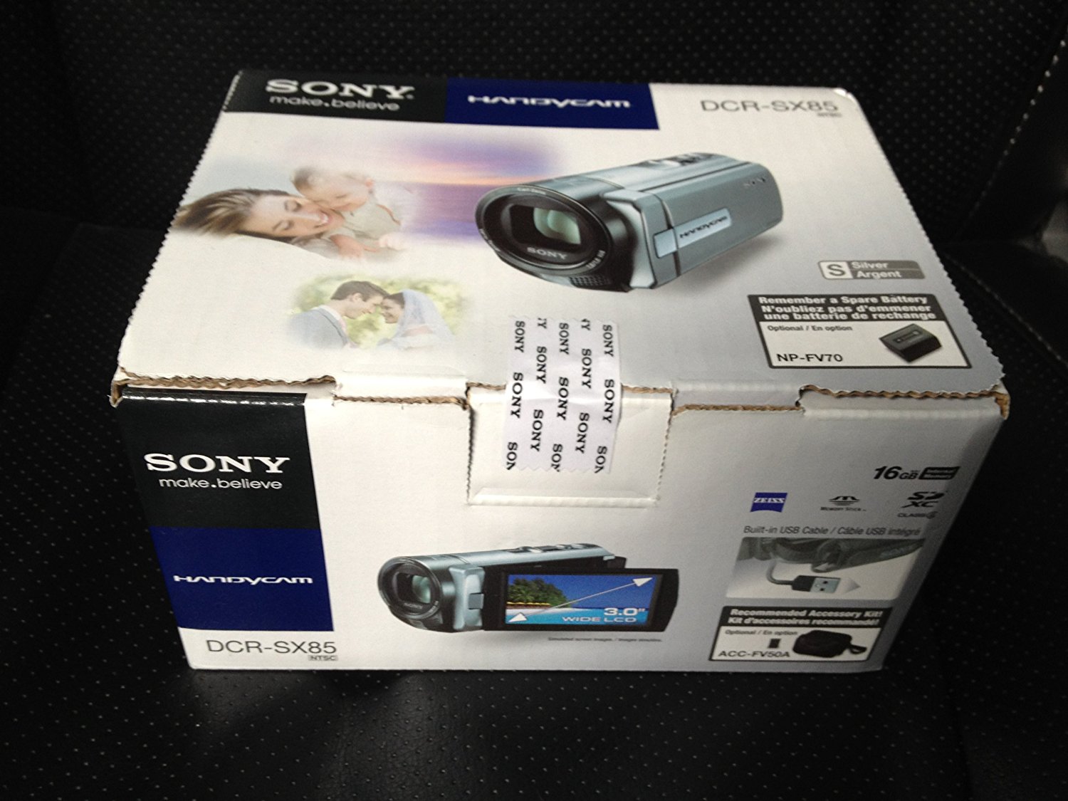 SonyDCRSX85/b 16gb Flash Memory Camcorderblackhandycam Sx85 Black