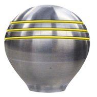 Ongaro Throttle Knob - 1-&frac12; - Gold Grooves consumer electronics