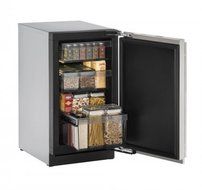 U-Line U3018RS00B 18" Modular 3000 Series Built In Counter Depth Compact Refrigerator with 3.4 cu.ft. Capacity... N2