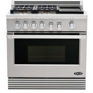 DCS RDU-364GL-N Range 36, 4 Burner, Grill, Natural Gas
