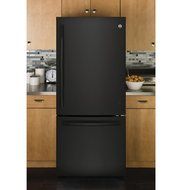 GE Black Bottom Freezer Refrigerator N11