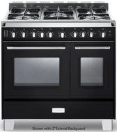 Verona VCLFSGG365DE 36&quot; Classic Gas Range in Matte Black