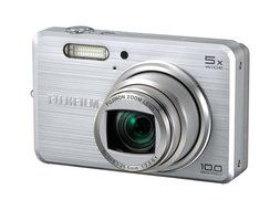 Fujifilm FinePix J150 10MP Digital Camera with 5x Optical Zoom (Silver) N5