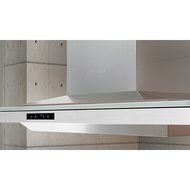 Zephyr 36W in. Layers Island Range Hood with White Glass N2