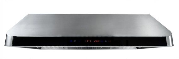 Golden Vantage 36" Under Cabinet Stainless Steel Range Hood GV1801A-90 with New Panel Design Gas sensor Remote... N3