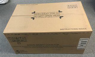 Frigidaire 30" Smoothtop Electric Black Cooktop with Built-In 500 CFM Downdraft Exhaust and Pro-Select&reg; Controls... N6