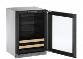 U-Line U2224BEVINT00B 4.9 cu. ft. Capacity 24" 2000 Series Built In Full Size Beverage Center in Panel Ready
