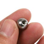 Atoplee M4 Threaded Steel Ball Rod Ends For Kossel 3D Printer Magnetic Joints, 12 pieces N4