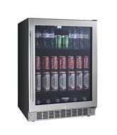 Titan 142-Can Beverage Cooler SEAMLESS Stainless Steel N3