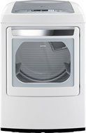 LG PAIR BUY-Front-Control Laundry Pair with WaveForce Technology (with ELECTRIC Dryer) WT1201CW DLEY1201W in Classic... N4