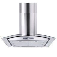 AMPERSAND SHOPS 30" Deluxe Quiet Stainless Steel 3-Speed Touch Panel Wall Mount Kitchen Range Vent Hood 760 CFM N2