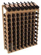 Wine Racks America Ponderosa Pine 8 Column 10 Row Display Top Kit. 13 Stains to Choose From! N10