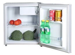Conbridge CBBC -48SFOA 1.7 Cu.Ft. Compact Refrigerator With Ice-box,Silver N4