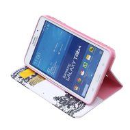 Galaxy Tab 4 10.1 Case, High Quality PU Leather Wallet Case [Card Slots] Damage Resistance and Kickstand Feature... N258