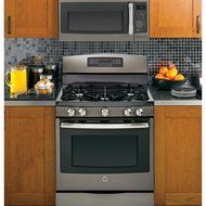 GE JGB750EEFES 30" Slate Gas Sealed Burner Range - Convection N8