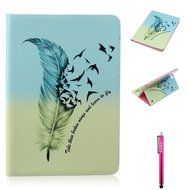 Galaxy Tab 4 10.1 Case, High Quality PU Leather Wallet Case [Card Slots] Damage Resistance and Kickstand Feature... N263