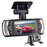 DDLBiz(TM) 2.7 Dual Lens Car Vehicle 1080P HD Dash Camera DVR Cam Night Vision Recorder