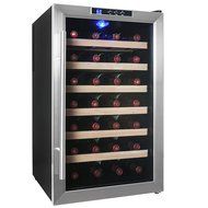 Firebird New Thermoelectric Quiet Operation Wine Cooler Cellar Chiller Refrigerator (28 bottles) N18