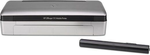 HEWCN551A - HP Officejet 100 L411A Inkjet Printer - Color - 4800 x 1200 dpi Print - Plain Paper Print - Portable