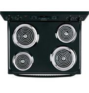 5 Cu. Ft. Electric Self Cleaning Range Color: Black N4