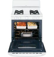 4.8 Cu. Ft. Gas Range in White N4