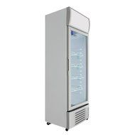 319L Glass Swing 1-Door Beer Soda Milk Beverages Cooler Commercial Refrigerator Merchandiser Display 11.3 Cubic... N5
