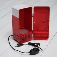 Mini USB LED PC Fridge Refrigerator Drink Cans Food Cooler Warmer ES9P. N8