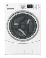 GE GFWN1600JWW 27" Energy Star Rated Front Load Washer with 4.3 cu. ft. Capacity in White