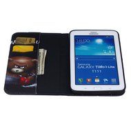 Galaxy Tab 4 10.1 Case, High Quality PU Leather Wallet Case [Card Slots] Damage Resistance and Kickstand Feature... N325