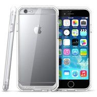 iPhone 6 6S TPU Case,TYoung(TM) 2 in 1 Set Soft TPU Flexible Silicone Frame + Transparent Clear Hard PC Back [... N56