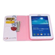 Galaxy Tab 4 10.1 Case, High Quality PU Leather Wallet Case [Card Slots] Damage Resistance and Kickstand Feature... N329