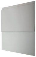 Air King BS36 36" Wide x 33.44" High Professional Series Range Hood Back Splash, Stainless Steel N2