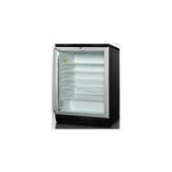 Summit SCR600BLHV 24" Stainless Look Beverage Center - Right Hinge N6