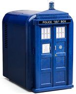 Doctor Who Plastic TARDIS Mini Fridge (Blue)