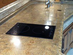 RamblewoodGreen 12" 2 Hob Induction Cooktop, ICQ2-31C1