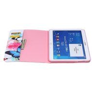 Galaxy Tab 4 10.1 Case, High Quality PU Leather Wallet Case [Card Slots] Damage Resistance and Kickstand Feature... N352