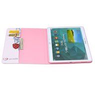 Galaxy Tab 4 10.1 Case, High Quality PU Leather Wallet Case [Card Slots] Damage Resistance and Kickstand Feature... N354