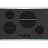 Bosch NIT8066SUC 800 30" Black With Stainless Trim Electric Induction Cooktop N2