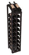 Wine Racks America Ponderosa Pine 2 Column 10 Row Display Top Kit. 13 Stains to Choose From! N9