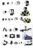 New SJ4000 Waterproof Sport DV HD Camera Camcorder Style Novatek 1080P 30fps 12MP H.264 1.5 Inch LCD 170&deg; CAR... N2
