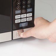 Westinghouse WCM770B 700 Watt Counter Top Microwave Oven, 0.7 Cubic Feet, Black Cabinet N12