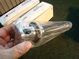 Lot of 2 NEW Grainger Brass Grid Drain 22 Gage Tailpieces CHROME 6BP68 N4