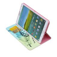 Galaxy Tab 4 10.1 Case, High Quality PU Leather Wallet Case [Card Slots] Damage Resistance and Kickstand Feature... N384
